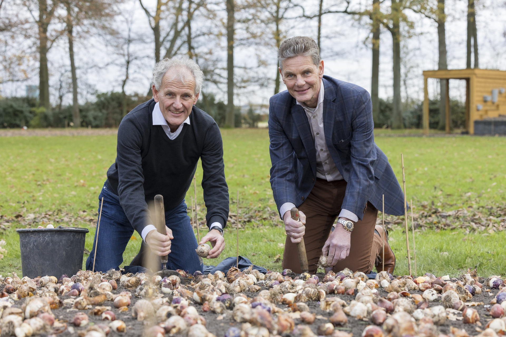 Hobaho plant eerste bollen in Keukenhof